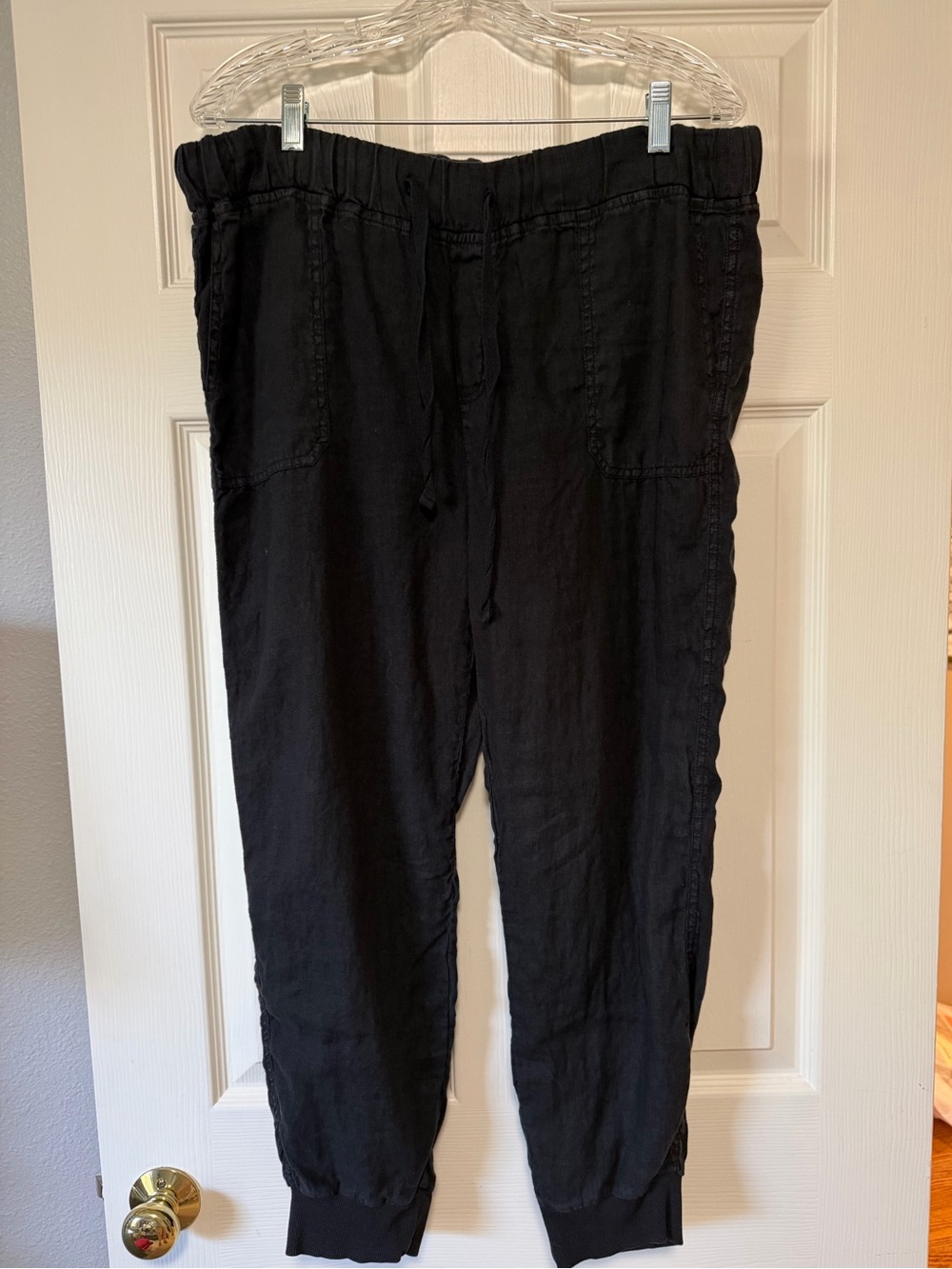 Caslon Black Pull-On Elastic Waist Pants